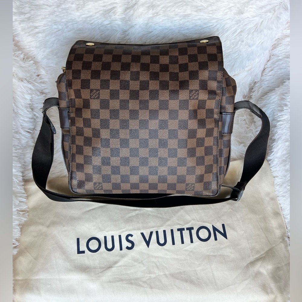 Authentic Louis Vuitton Damier Ebene Naviglio Crossbody